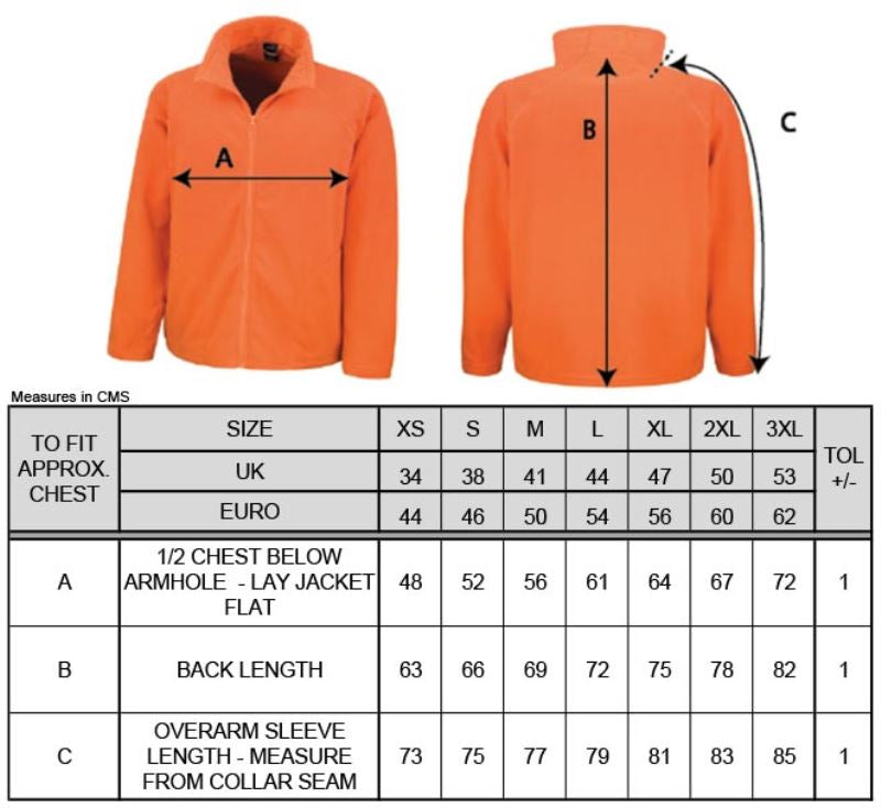 Microfleece Unisex "Die Warme "