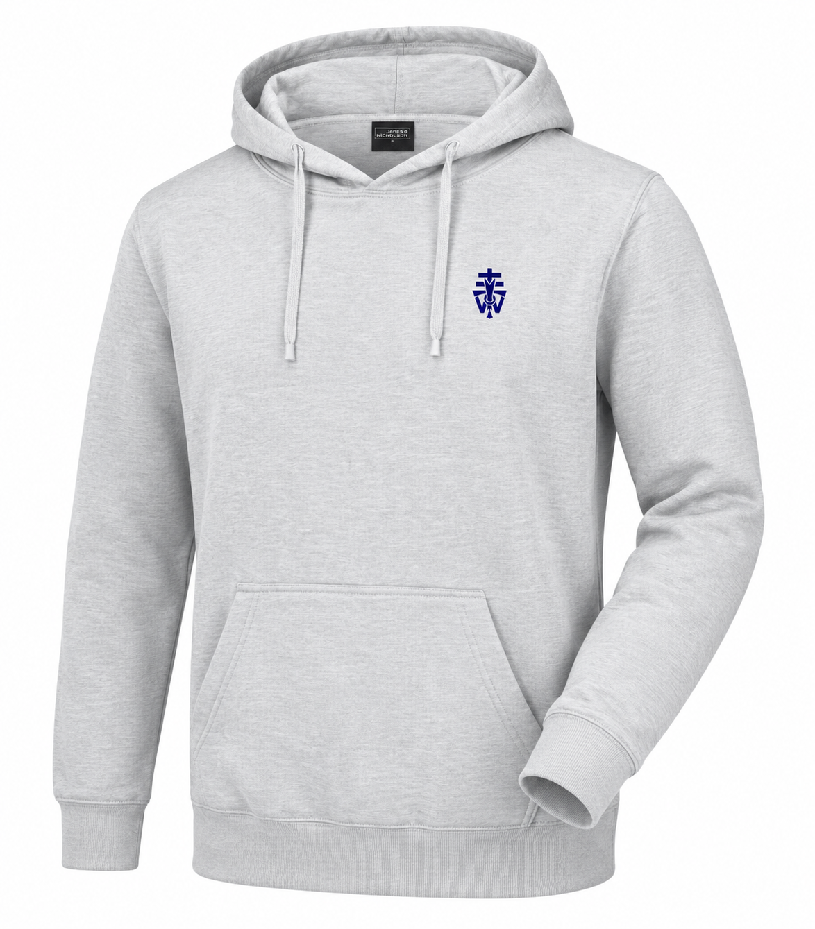 Hoodie mit dezentem Brustlogo