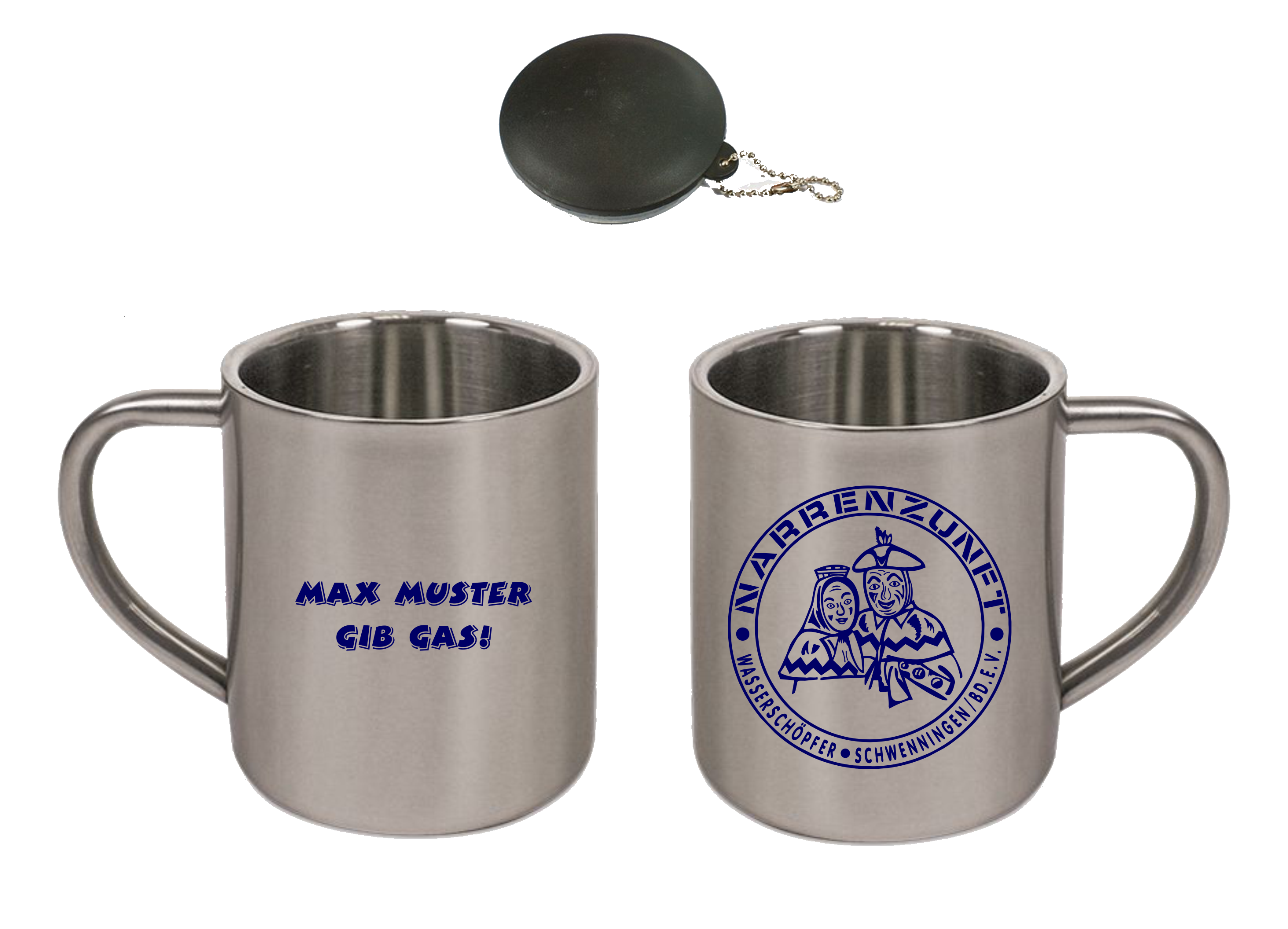 Edelstahlbecher "Letz Fetz"