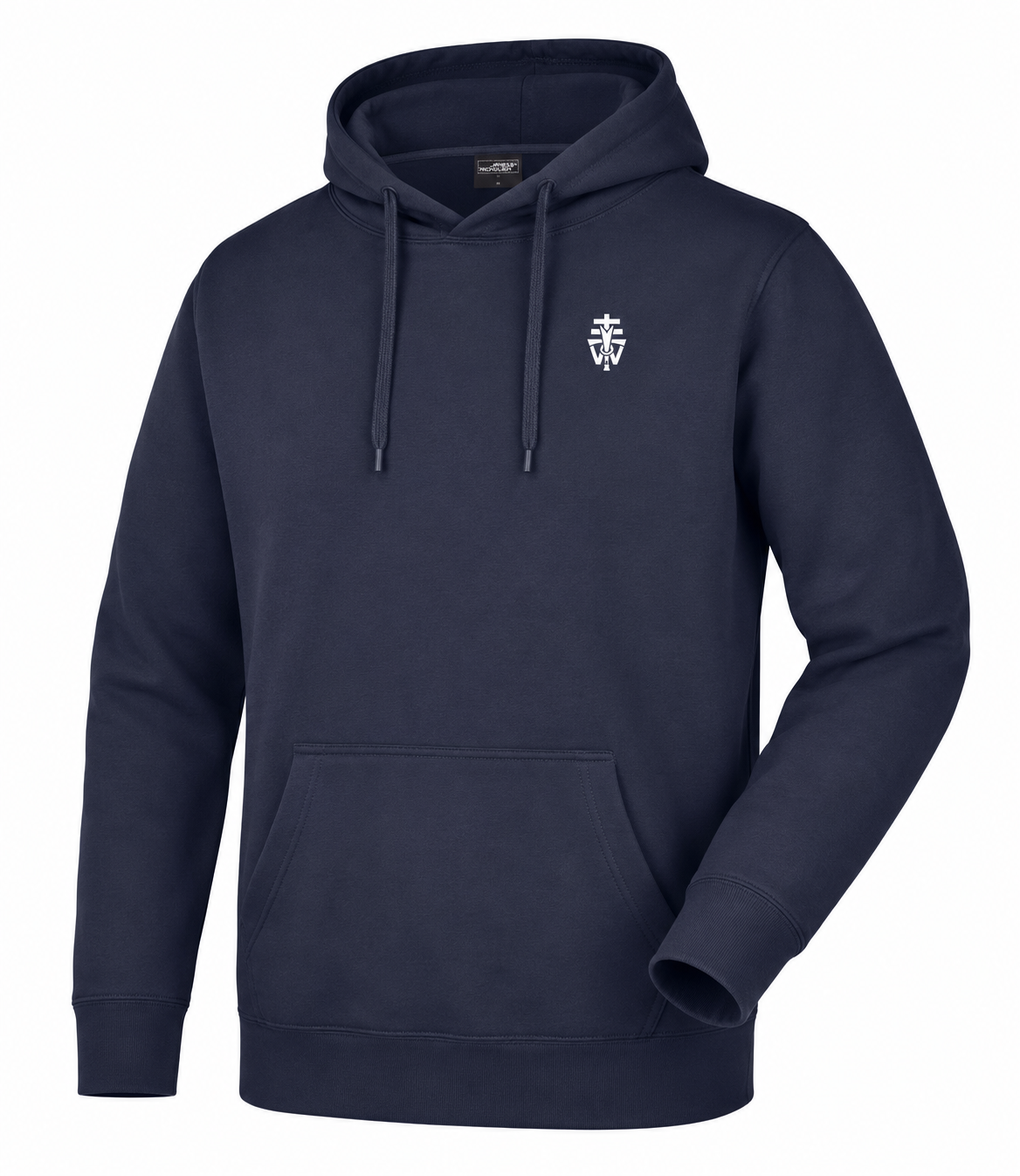Hoodie mit dezentem Brustlogo